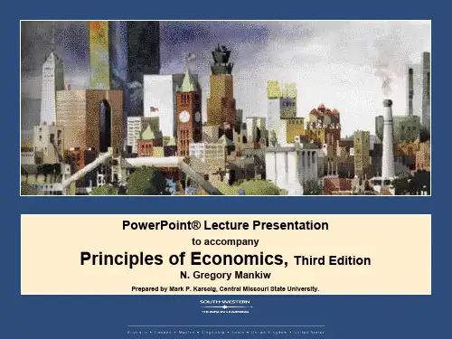 曼昆微观经济学英文版01ten_principles