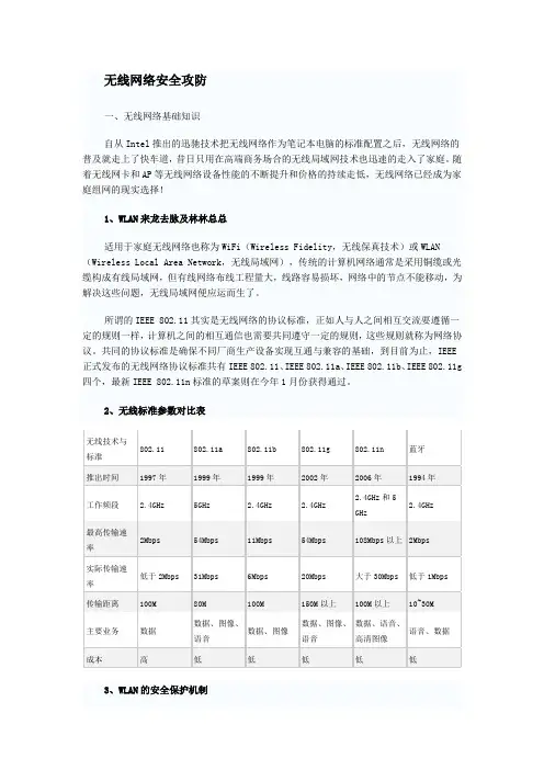 无线网络安全知识