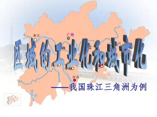 区域工业化与城市化PPT课件