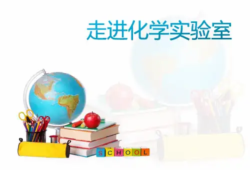 人教版九年级上册化学1.3走进化学实验室课件 (共17张PPT)