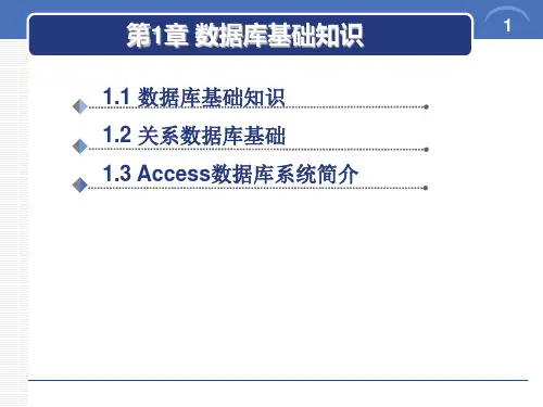 access数据库程序设计2010版
