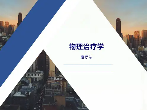 磁疗法(共75张PPT)