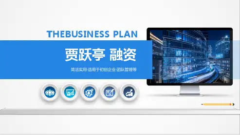 贾跃亭 融资ppt