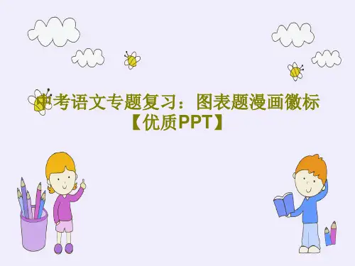 中考语文专题复习：图表题漫画徽标【优质PPT】62页PPT