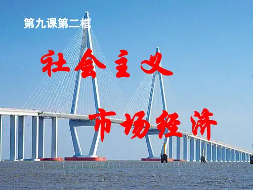 9.2社会主义市场经济1