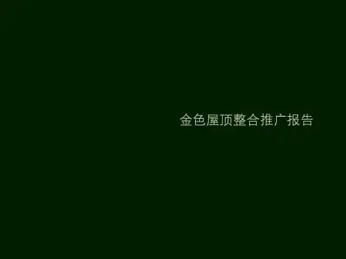 房产广告推广报告