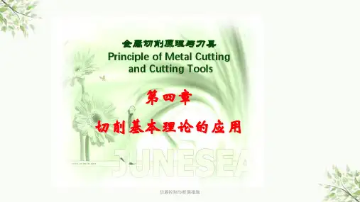 切屑控制与断屑措施