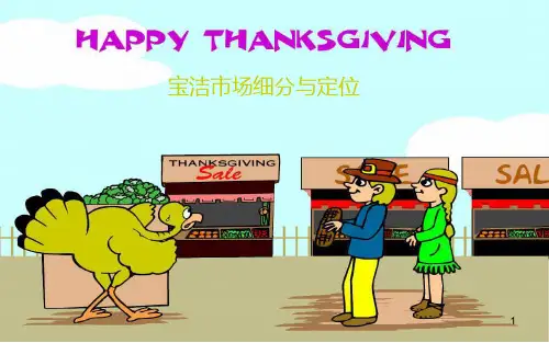 市场细分案例----宝洁公司PPT课件