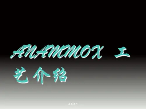 厌氧氨氧化(ANAMMOX)工艺介绍ppt课件