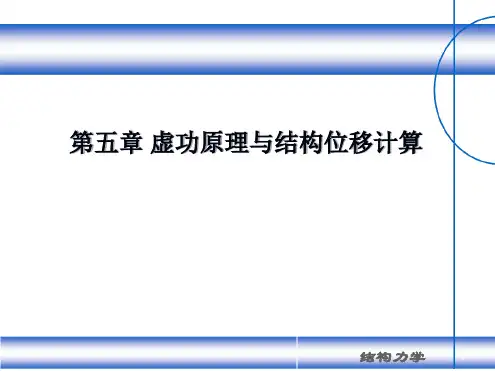 结构力学_虚功原理与结构位移计算