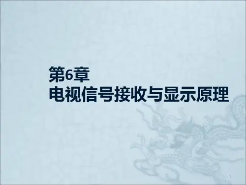 电视信号接收与显示原理资料PPT课件