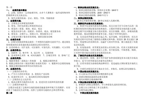 会展项目策划重点
