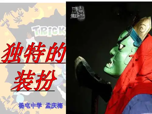 《独特的装扮》课件3