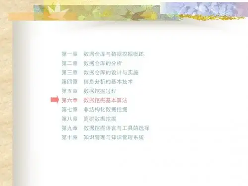 数据挖掘：决策树算法及应用拓展