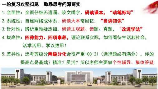高考政治一轮复习课件：生活与哲学第三单元综合探究与单元复习