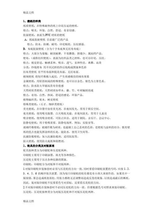 (整理)资料_壁纸基础知识