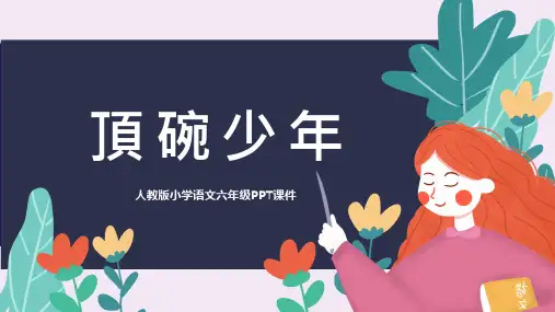 人教版六年级-顶碗少年PPT课件