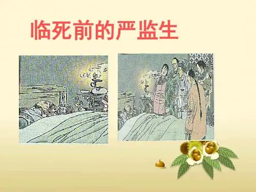 临死前的严监生