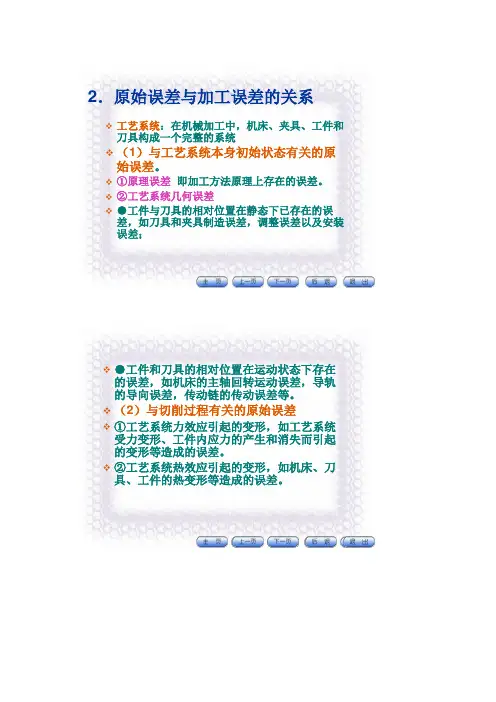 误差分析PPT
