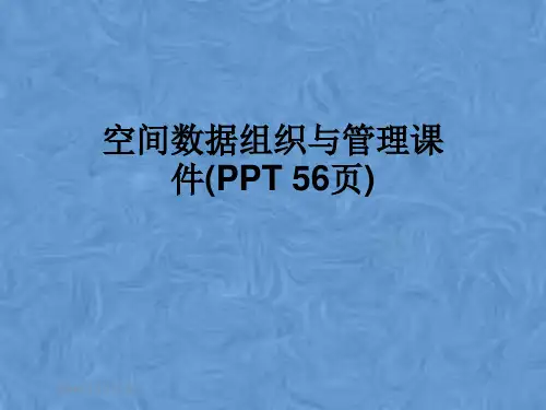 空间数据组织与管理课件(PPT-56页)
