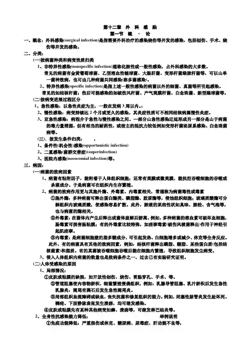 外科感染
