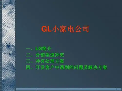 GL小家电公司