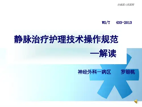 静疗规范