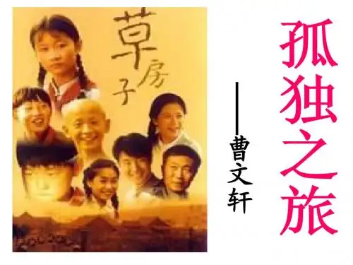 《孤独之旅》ppt课件