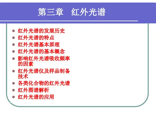 红外光谱-全