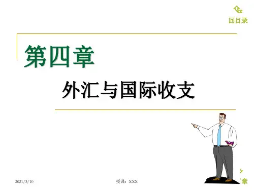 外汇与国际收支PPT参考课件