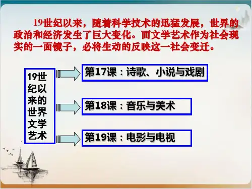 【岳麓版】诗歌、小说与戏剧精品课件1