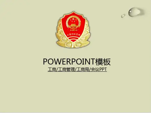 【推荐】工商管理工商局会议模板45