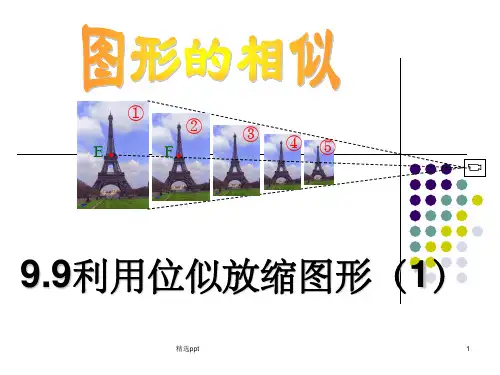 利用位似放缩图形ppt课件