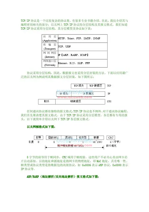 单片机TCPIP协议