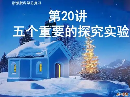 第21课 欧姆定律及电路连接(原创by明珠学校)(浙江省金华市永康市)