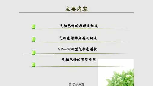 气相色谱介绍PPT课件