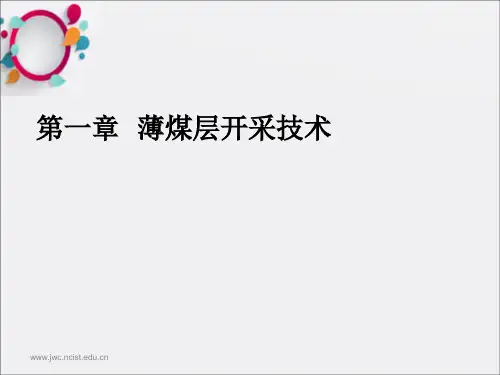 《薄煤层开采技术》PPT课件