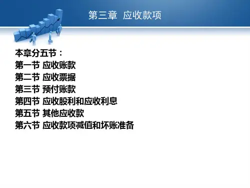 中级财务会计__第三章应收款项
