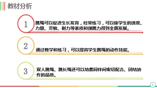 8字跳长绳ppt课件