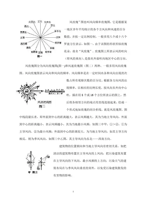 风玫瑰图