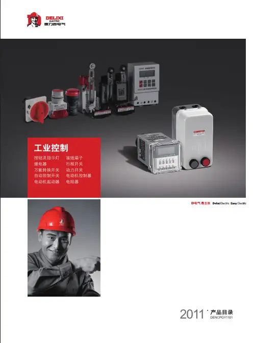 德力西电气产品新新选型手册版(F-工业控制)--01部分