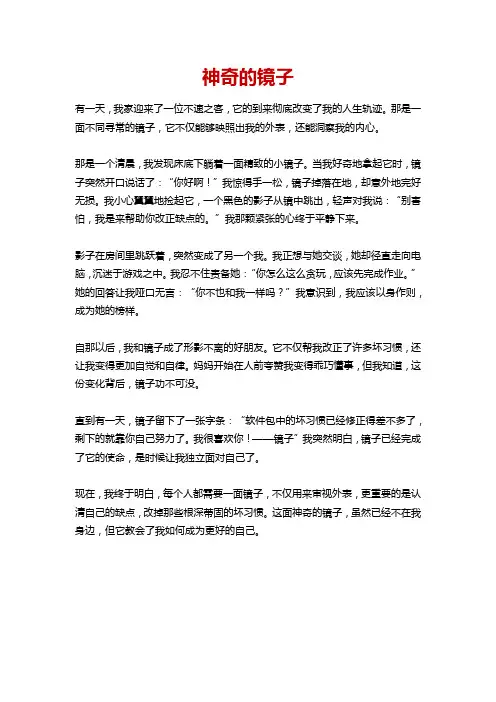 神奇的镜子