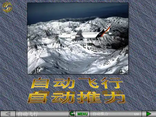 20-A320自动飞行系统自动推力讲述