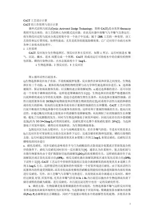 CAST工艺设计计算