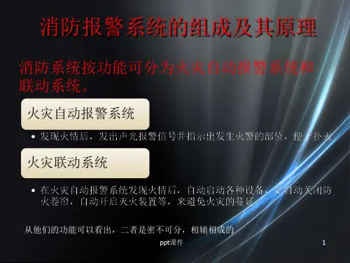 消防自动报警系统课件  ppt课件