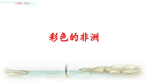 《彩色的非洲》 PPT优质课件