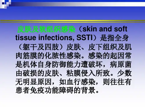 医学课件皮肤及软组织化脓性感染-医考