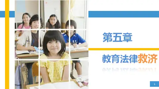 《教育政策法规》第五章