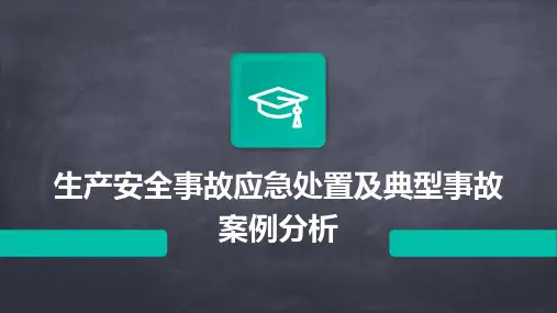 生产安全事故应急处置及典型事故案例分析