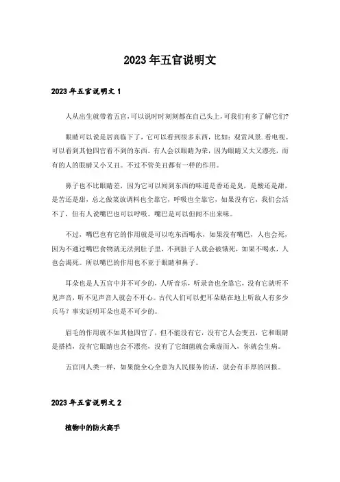 2023年五官说明文_3